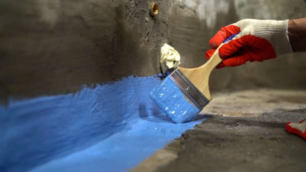 Commercial Emergency Waterproofing project at a Howard, OH business property by SJ Waterproofing Pros